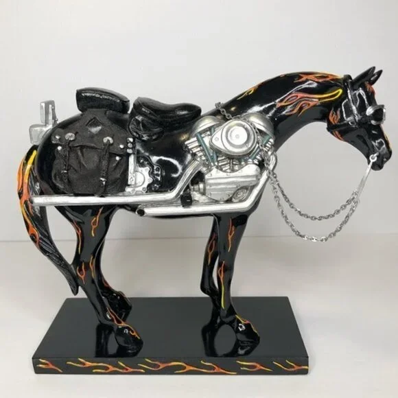 Western, Trail of Painted Ponies Motorcycle Mustang EUC - Picture 1 of 7